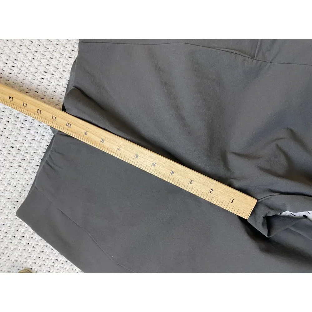 Athleta Wander Slim Pant Gray High-Waist Womens Pants‎ size Side Pockets